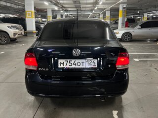 2013 Volkswagen Polo V, чёрный, 860000 рублей, вид 4