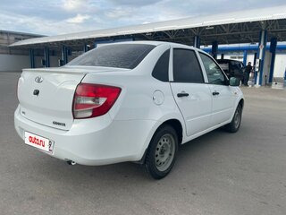 2013 Lada (ВАЗ) Granta I, белый, 385000 рублей, вид 4