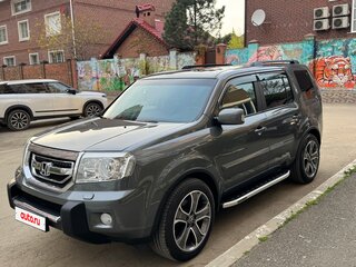 2008 Honda Pilot II, серый, 1650000 рублей, вид 1