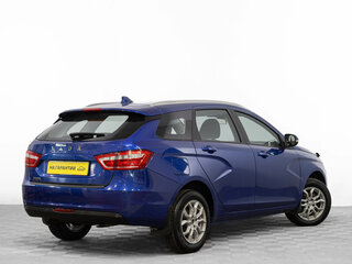2021 Lada (ВАЗ) Vesta SW I, синий, 999000 рублей, вид 4