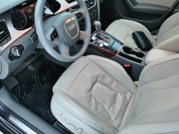 2008 Audi A4 IV (B8), чёрный, 900000 рублей - вид 9