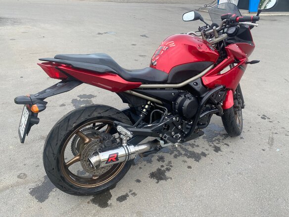 2009 Yamaha XJ6 (FZ6R), красный, 430000 рублей - вид 3