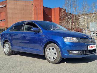 2018 Skoda Rapid I Рестайлинг, синий, 1399000 рублей, вид 2