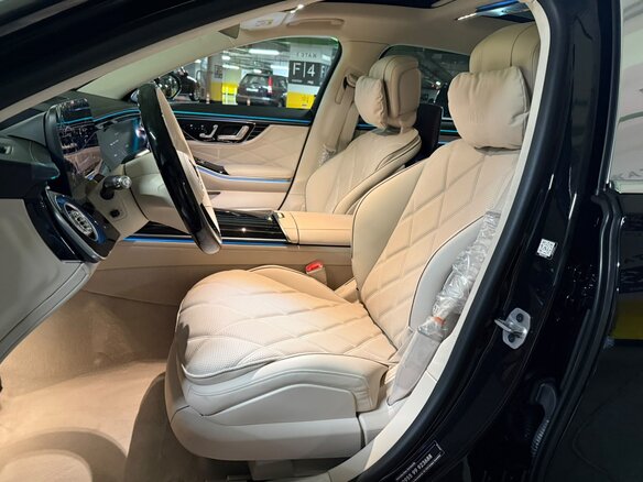 2026 Mercedes-Benz Maybach S-Класс 580 II (Z223) Рестайлинг, чёрный, 37120000 рублей - вид 24