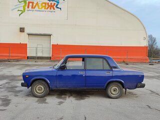 2001 Lada (ВАЗ) 2107, голубой, 210000 рублей, вид 3