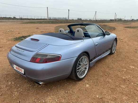 1999 Porsche 911 Carrera 4 V (996), голубой, 3900000 рублей - вид 6