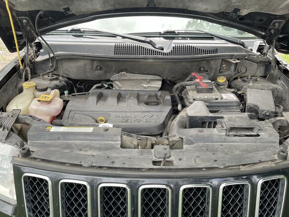 2012 Jeep Compass I Рестайлинг, чёрный, 900000 рублей - вид 10
