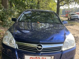 2007 Opel Astra H Рестайлинг, синий, 320000 рублей, вид 2