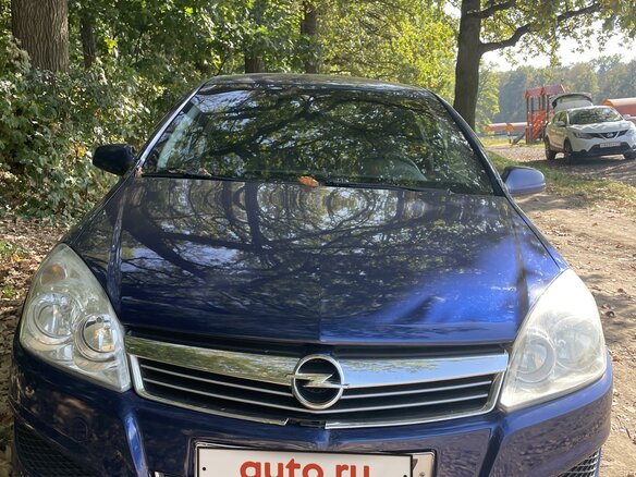 2007 Opel Astra H Рестайлинг, синий, 300998 рублей - вид 1