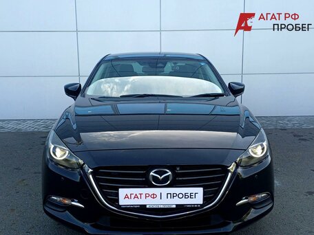 2018 Mazda 3 III (BM) Рестайлинг, чёрный, 1744000 рублей, вид 2