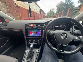 2018 Volkswagen Golf VII Рестайлинг, красный, 1800000 рублей, вид 2