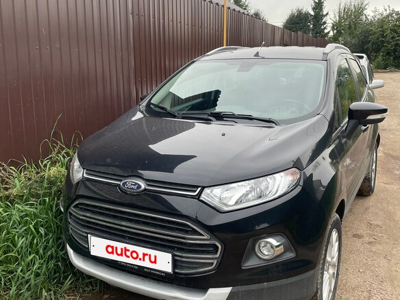 2014 Ford EcoSport II, чёрный, 1000000 рублей - вид 2