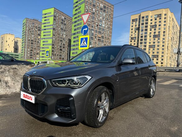 2021 BMW X1 20i xDrive II (F48) Рестайлинг, серый, 4050000 рублей
