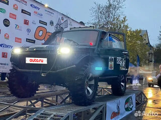 1998 Lada (ВАЗ) 2121 (4x4) I Рестайлинг, синий, 600000 рублей, вид 2