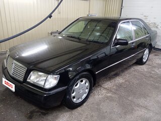 1993 Mercedes-Benz S-Класс 420 III (W140), чёрный, 900000 рублей, вид 3