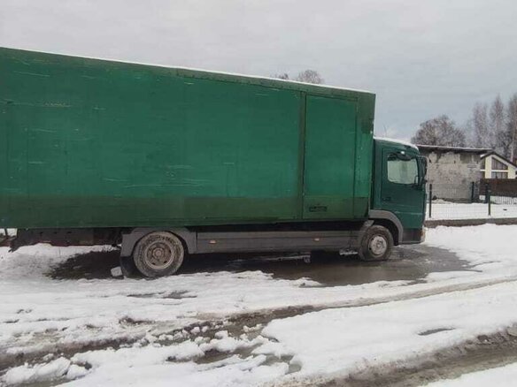 1998 Mercedes-Benz Atego, зелёный, 1100000 рублей - вид 6