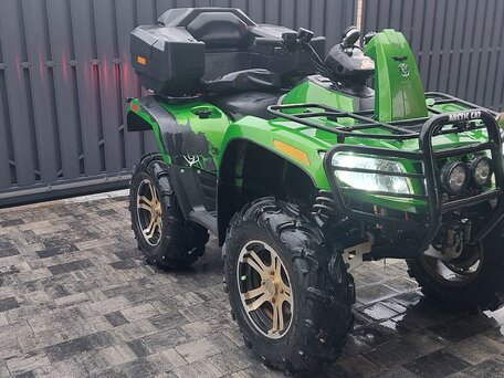 2013 Arctic Cat 700 Series, зелёный, 650000 рублей, вид 2