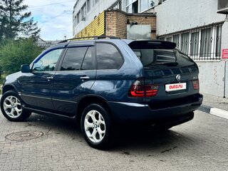 2004 BMW X5 3.0i I (E53) Рестайлинг, синий, 1600000 рублей, вид 3