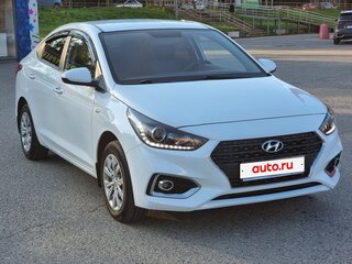2019 Hyundai Solaris II, белый, 1200000 рублей, вид 5