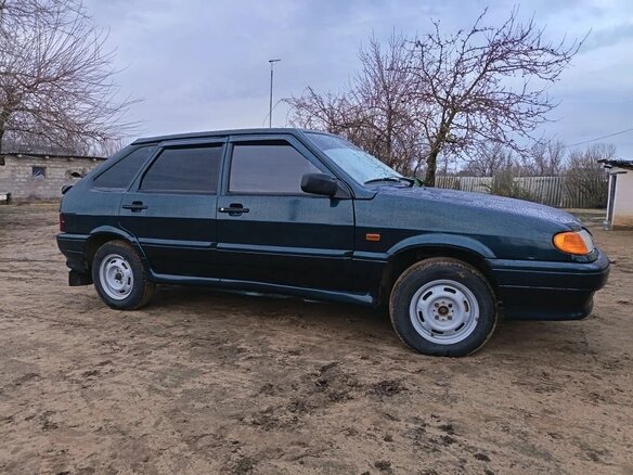 2007 Lada (ВАЗ) 2114, зелёный, 320000 рублей - вид 2
