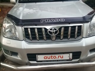 2003 Toyota Land Cruiser Prado 120 Series, серебристый, 1500000 рублей, вид 1