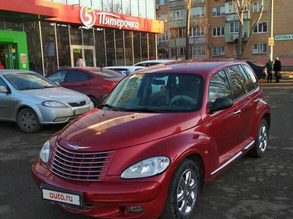 2004 Chrysler PT Cruiser, красный