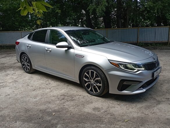 2019 Kia Optima IV Рестайлинг, серый, 2300000 рублей