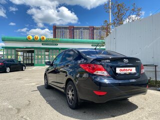 2014 Hyundai Solaris I, чёрный, 940000 рублей, вид 4