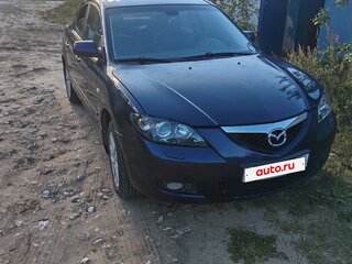 2008 Mazda 3 I (BK) Рестайлинг, синий, 660000 рублей, вид 2