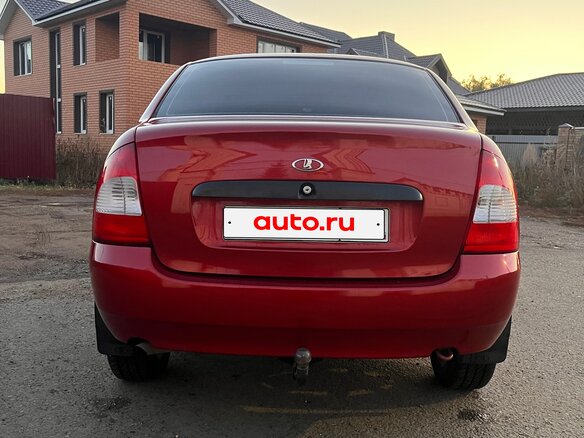 2009 Lada (ВАЗ) Kalina I, красный, 315000 рублей - вид 6