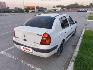 2002 Renault Symbol I Рестайлинг, белый, 150000 рублей, вид 3