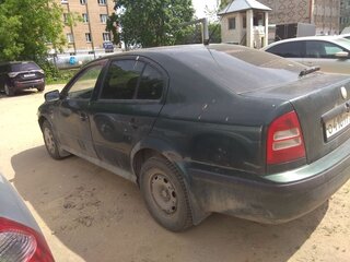 2003 Skoda Octavia I (A4) Рестайлинг, зелёный, 175000 рублей, вид 5