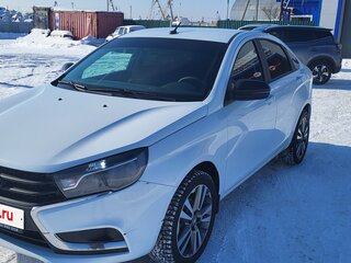 2021 Lada (ВАЗ) Vesta I, белый, 1450000 рублей, вид 2