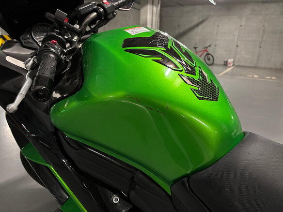 2014 Kawasaki Ninja 400, зелёный, 370000 рублей - вид 6
