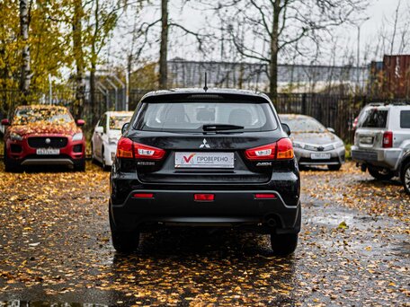 2012 Mitsubishi ASX I, чёрный, 873000 рублей, вид 4