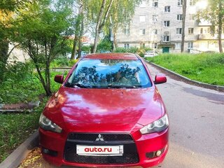 2008 Mitsubishi Lancer X, красный, 650000 рублей, вид 1
