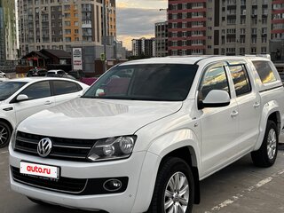 2013 Volkswagen Amarok Double Cab full-time I, белый, 1850000 рублей, вид 1