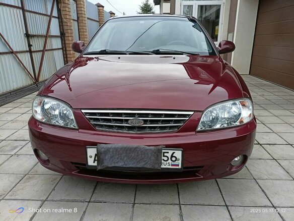 2006 Kia Spectra I Рестайлинг 2, красный, 520000 рублей - вид 12