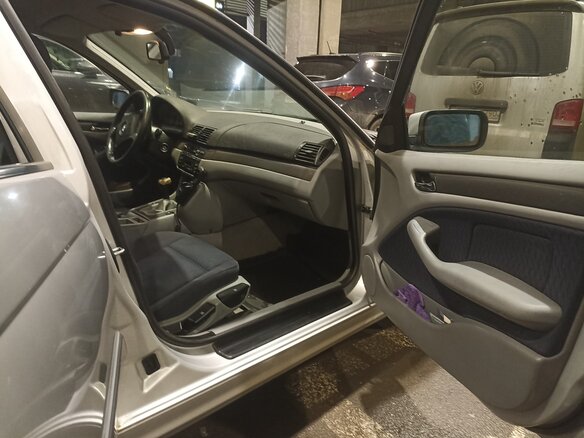 2000 BMW 3 серии 318i IV (E46), серебристый, 665000 рублей - вид 11