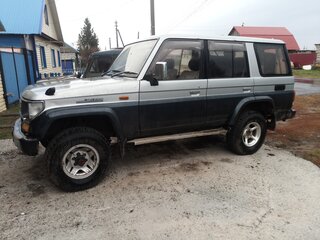 1992 Toyota Land Cruiser Prado 70 Series, серебристый, 800000 рублей, вид 4