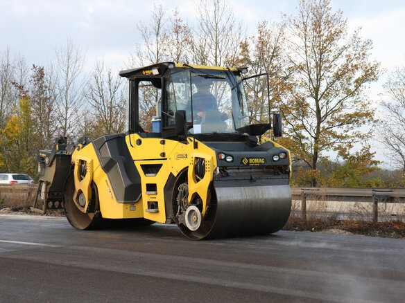 2021 Bomag BW 161 AD-50, жёлтый