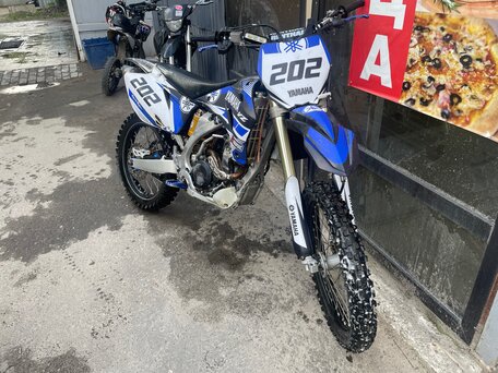 2009 Yamaha YZ250F, синий, 300000 рублей, вид 5