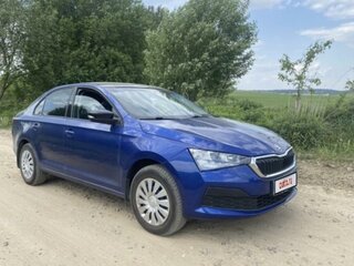 2020 Skoda Rapid II, синий, 1400000 рублей, вид 2