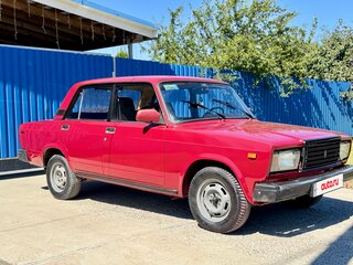 1993 Lada (ВАЗ) 2107, пурпурный, 100000 рублей, вид 3