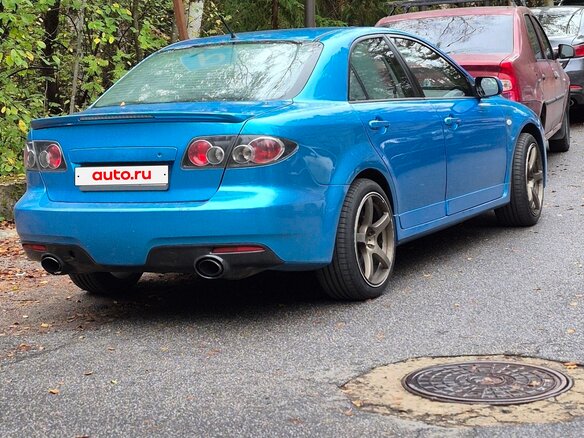 2006 Mazda 6 MPS, голубой, 900000 рублей - вид 5