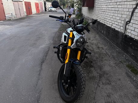 2022 CFMoto 700CL-X Heritage, синий, 440000 рублей, вид 3