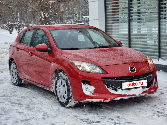 2012 Mazda 3 II (BL) Рестайлинг, красный, 1050000 рублей - вид 1