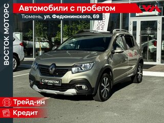 2019 Renault Sandero Stepway II Рестайлинг, бежевый, 1155000 рублей, вид 1