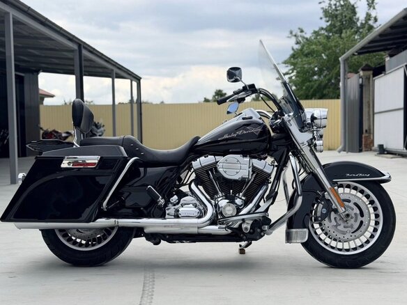 2008 Harley-Davidson Road King, чёрный - вид 8