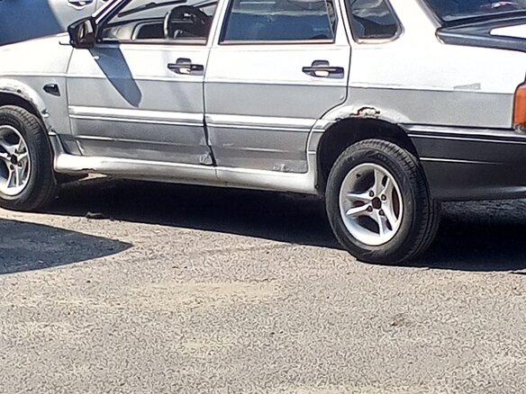 2003 Lada (ВАЗ) 2115, серебристый, 110000 рублей - вид 7